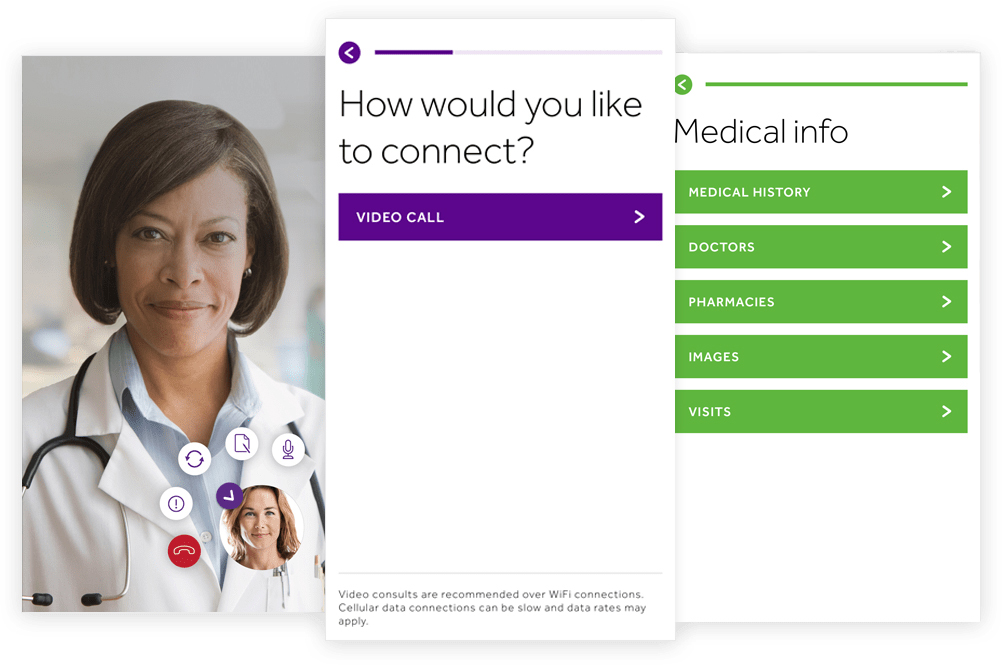 Teladoc Mobile App Images