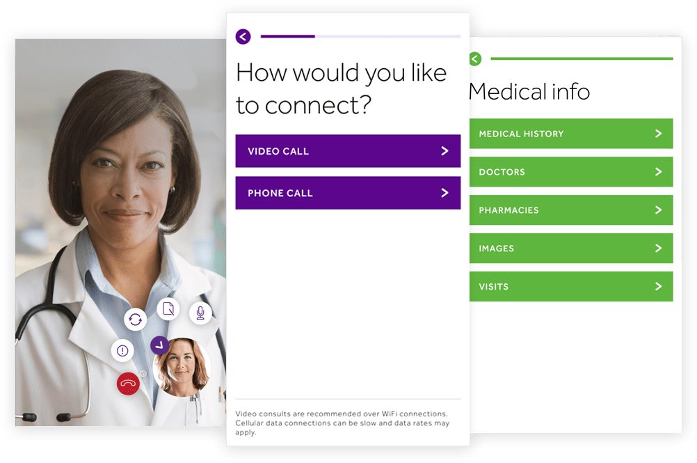 Teladoc Mobile App Images